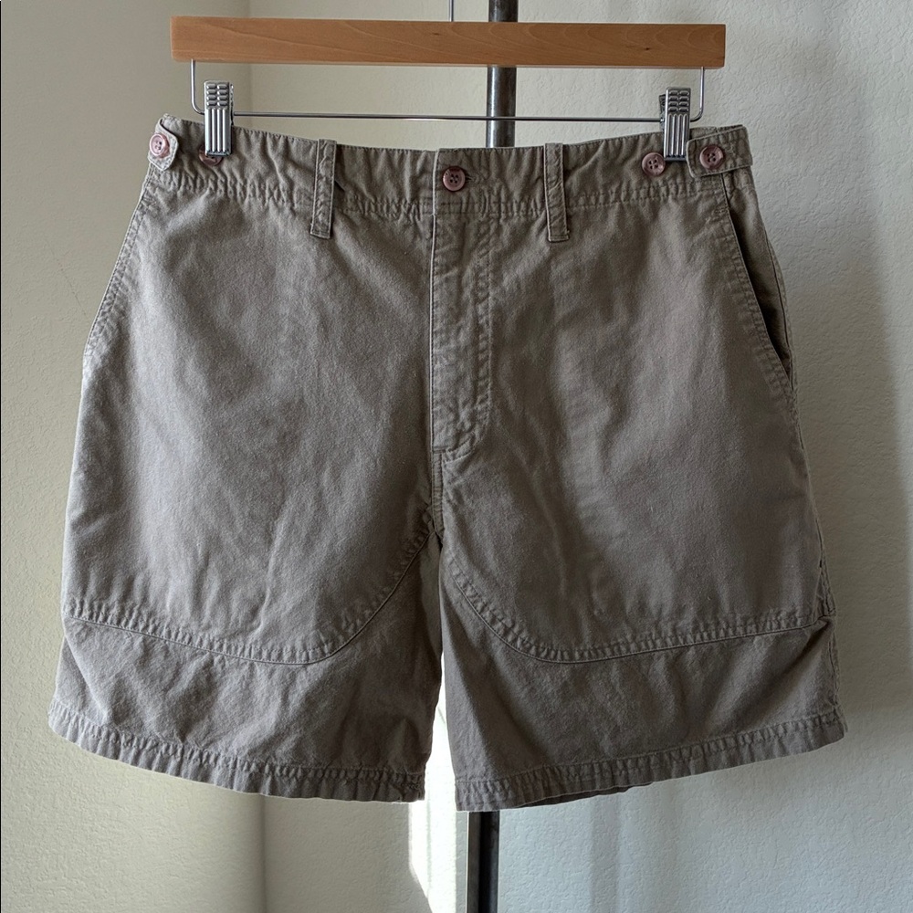 Vintage  33 Waist Banana Republic Khaki Shorts EUC Gorpcore Cabincore Classic